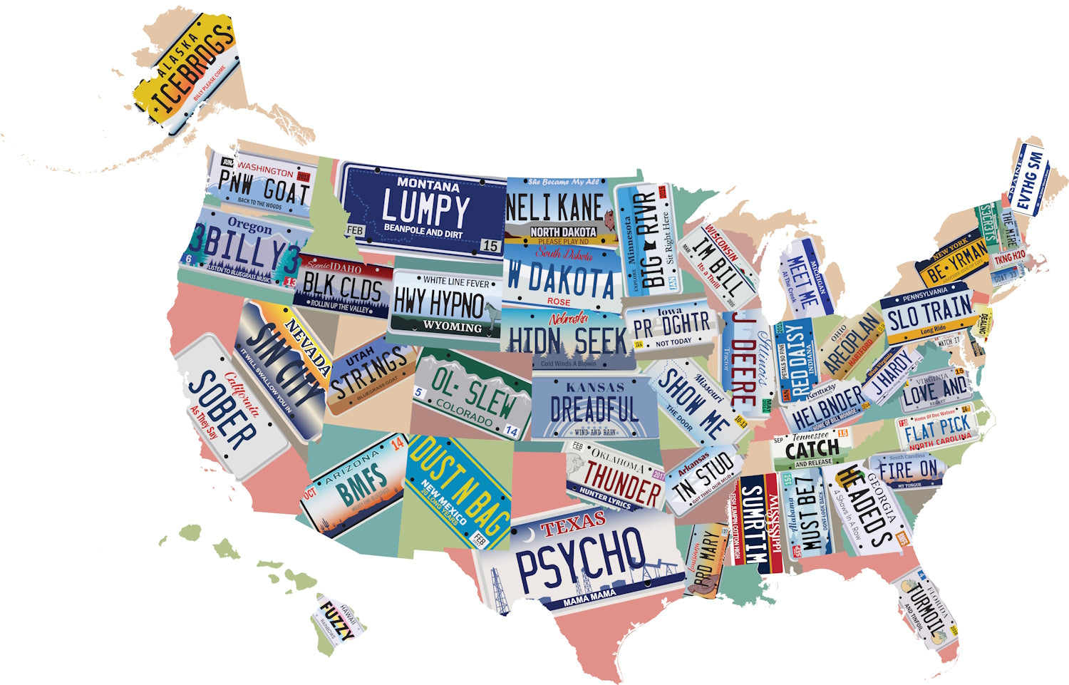 BMFS-inspired States and Plates